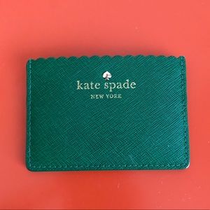 Kate Spade Scalloped Credit Card & Money holder